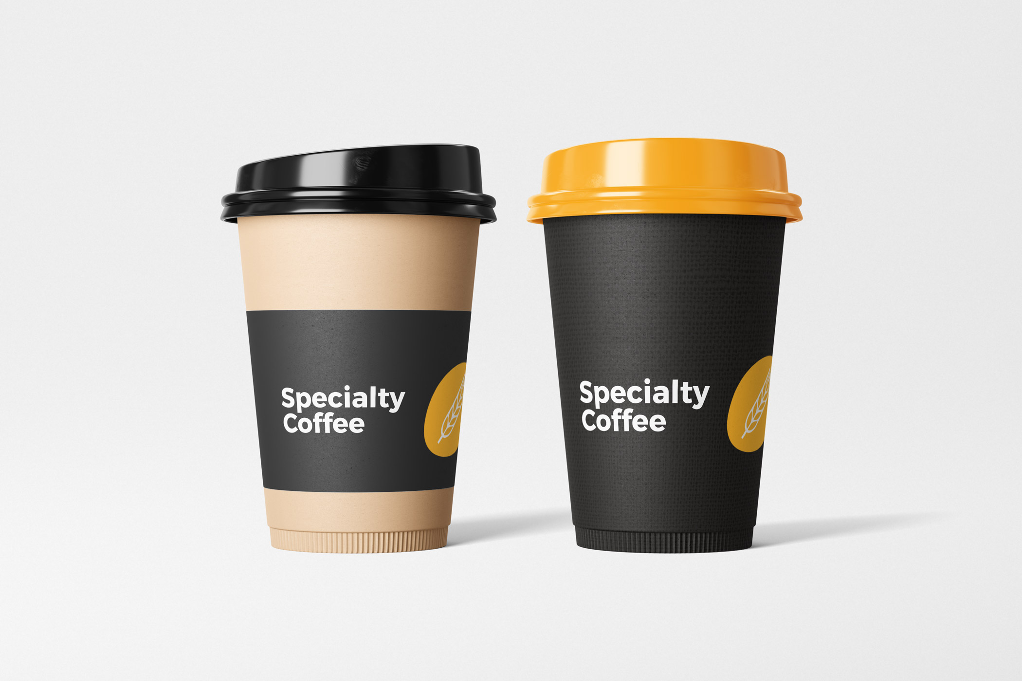 Baguette branded paper cup
